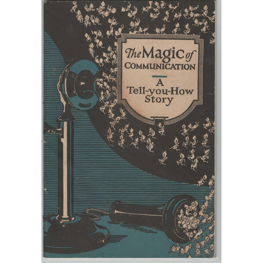 Vintage 1930 The Magic of Communication Booklet AT&T Bell System Telephone - Picture 1 of 3